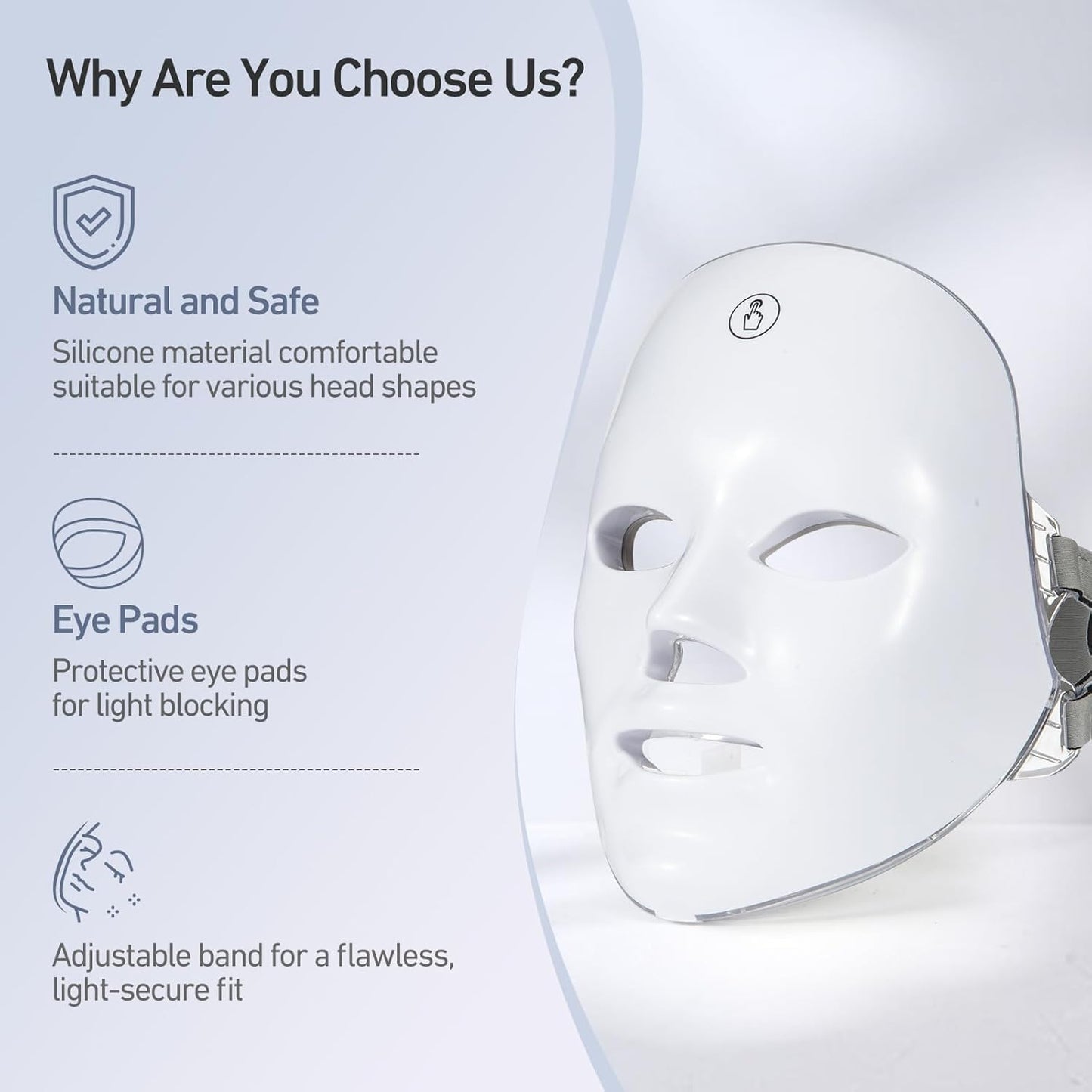 Lumured Red Light Therapy Face Mask