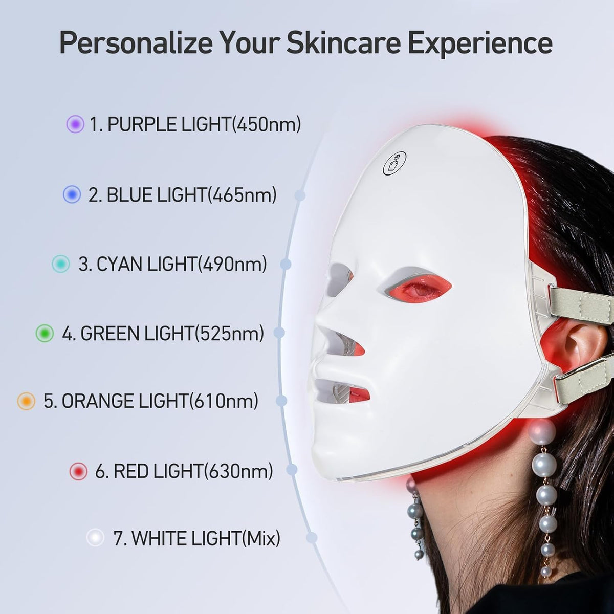 Lumured Red Light Therapy Face Mask